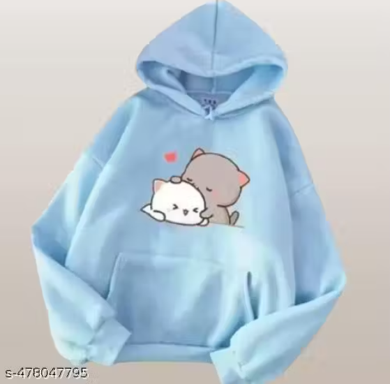 Kid's Unisex Sweatshirt Hoodie DODDU SKY BLUE