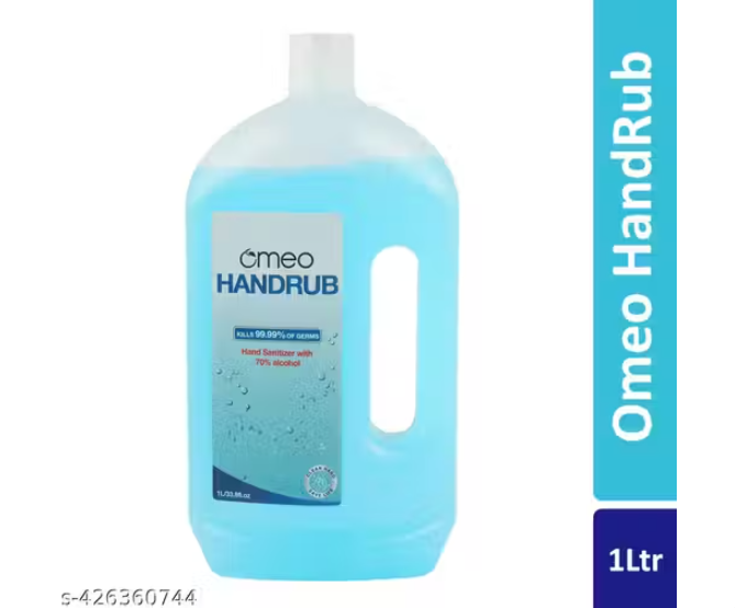 Omeo Alcohol Based Hand Rub Sanitizer -1 Liter