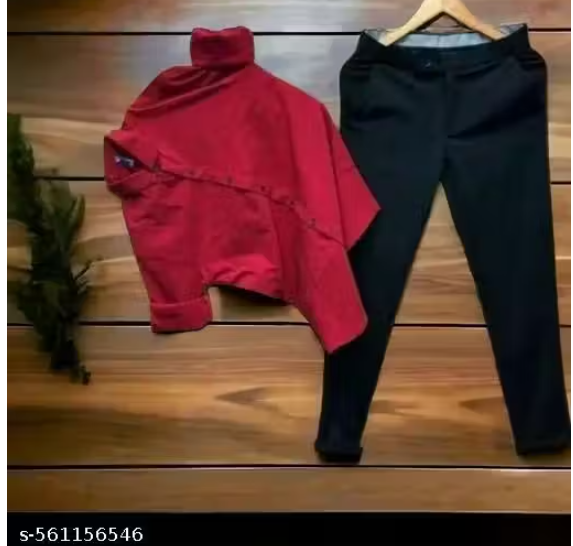 Men Linen Blend Ethnic Top & Pent Set