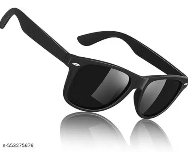 Arzonai Wayfarer Trendy Sun Glasses Classic Shades for Men and Women (Pack of 1)