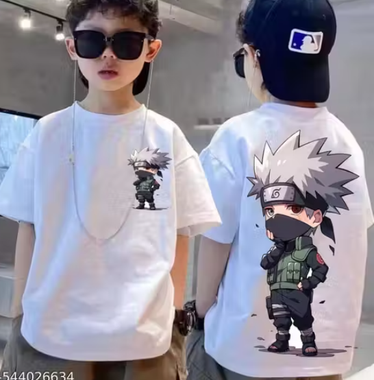 Alleyking Smll Naruto Printed t shirt For boys